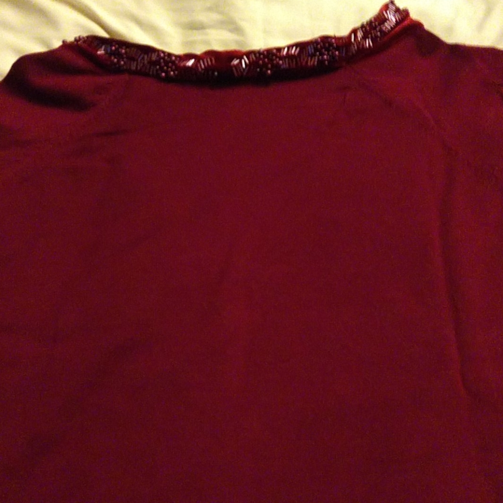 Free with any purchase Women's Sybelle sequin boatneck sweater - Picture 4 of 7